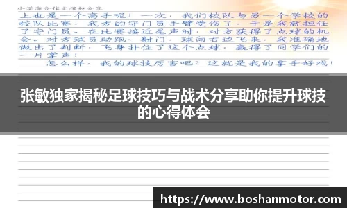 张敏独家揭秘足球技巧与战术分享助你提升球技的心得体会
